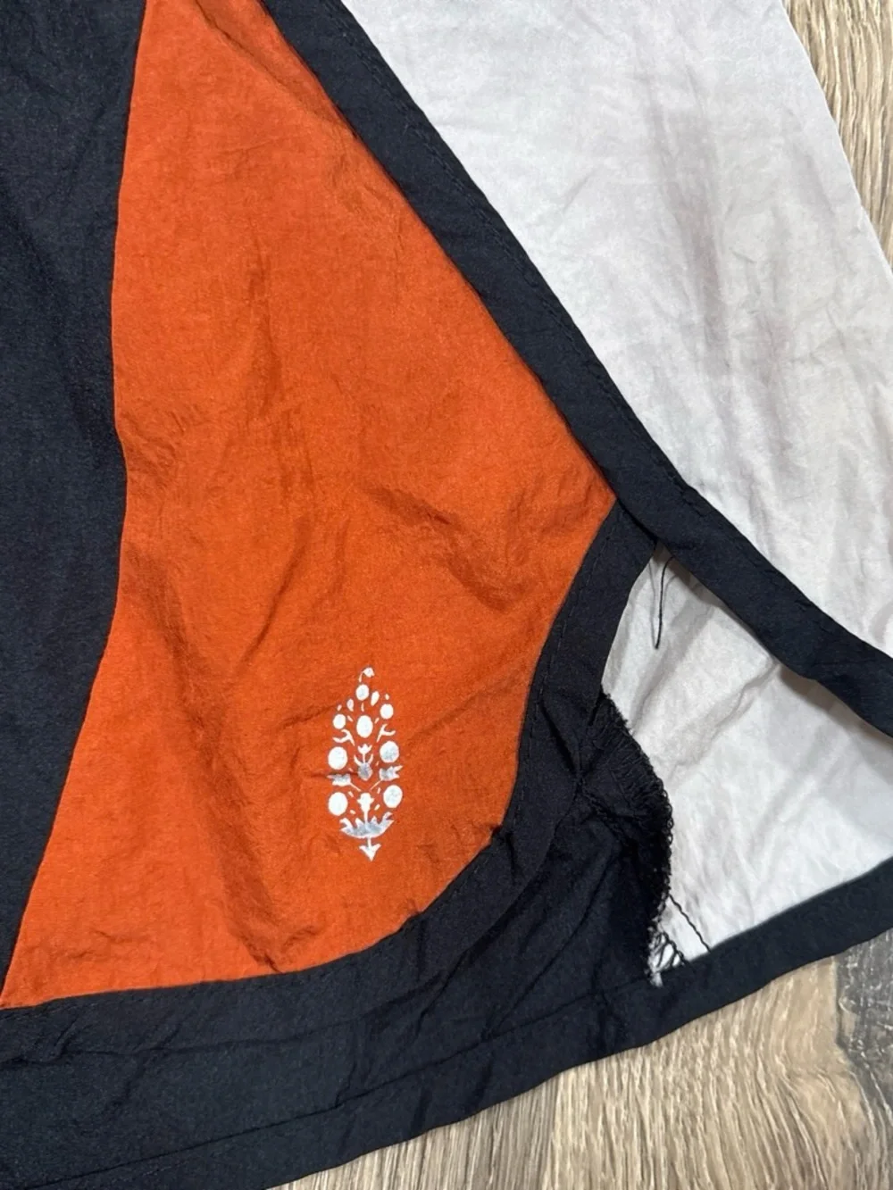 Forever 21 Black and Rust Athletic Shorts